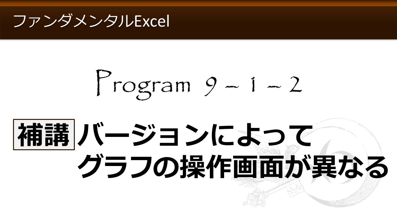 ファンダメンタルexcel Program 9 グラフの基礎 わえなび Waenavi The Theory Of Word Excel