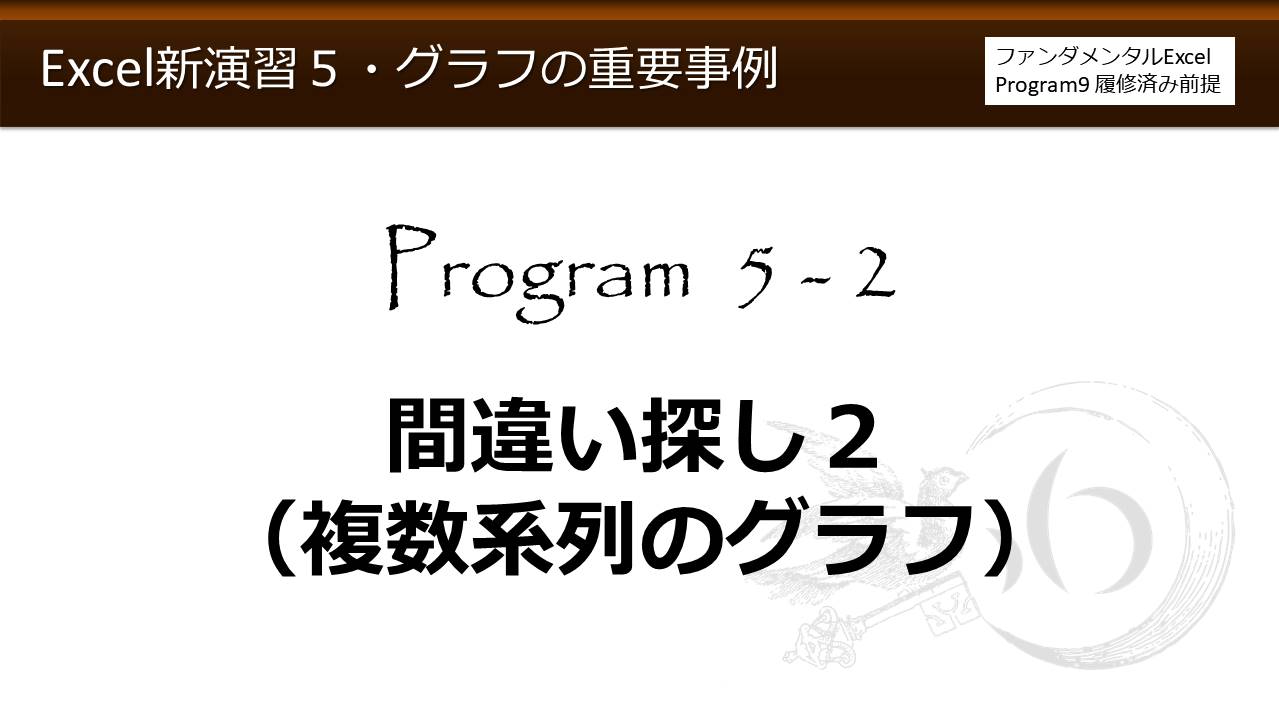 Excel新演習program 5 グラフの重要事例 わえなび Waenavi The Theory Of Word Excel